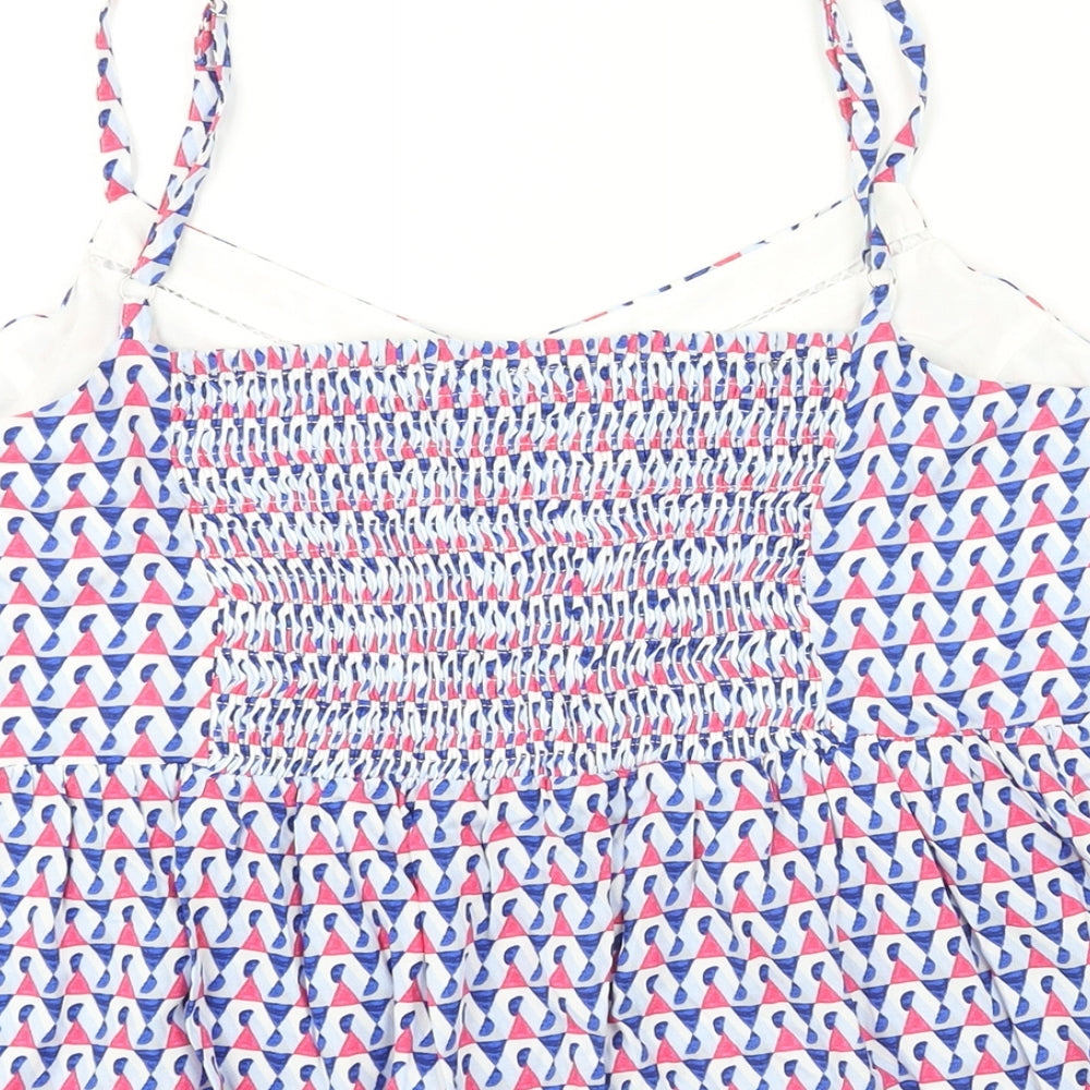 Womens UK Size 14 Marks and Spencer Multicoloured Camisole Blouse