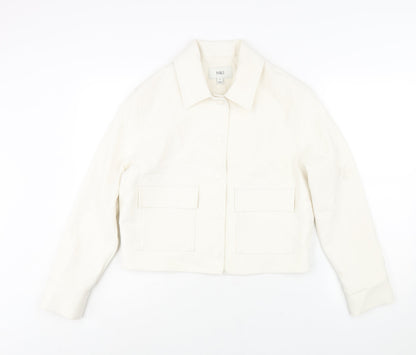 Womens UK Size 10 Marks and Spencer Ivory Jacket