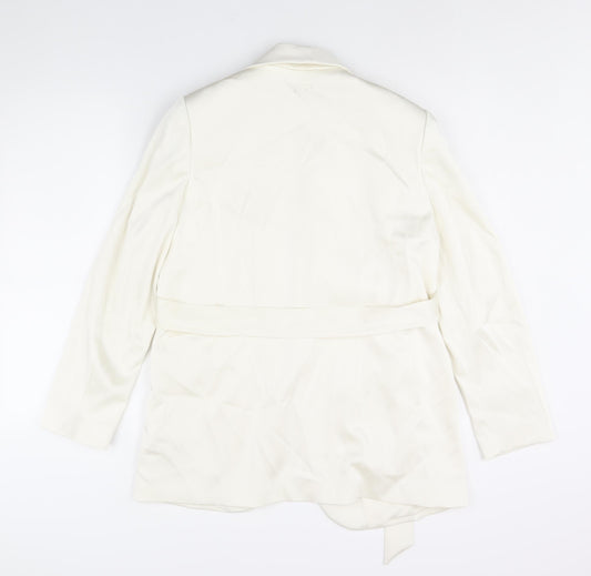 Womens UK Size 12 Marks and Spencer Ivory Jacket