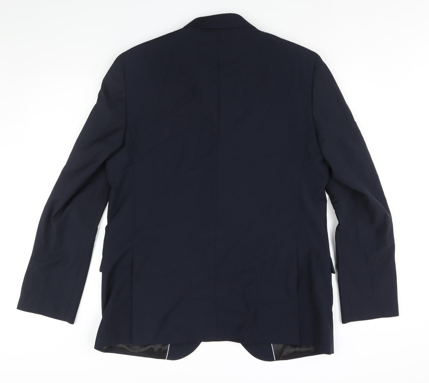 Mens UK Size 44 Marks and Spencer Regular Blue Suit Jacket