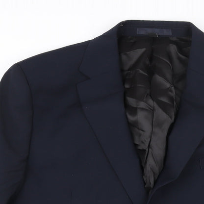 Mens UK Size 44 Marks and Spencer Regular Blue Suit Jacket