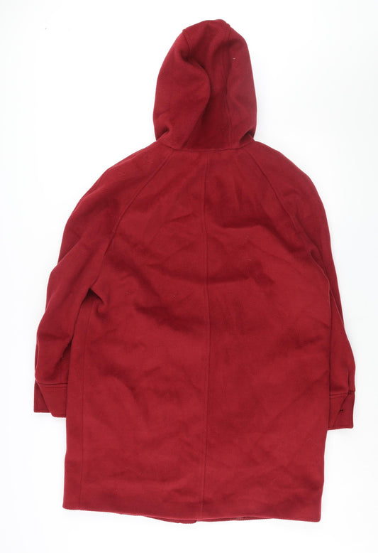 Womens UK Size 14 Marks and Spencer Red Parka Coat
