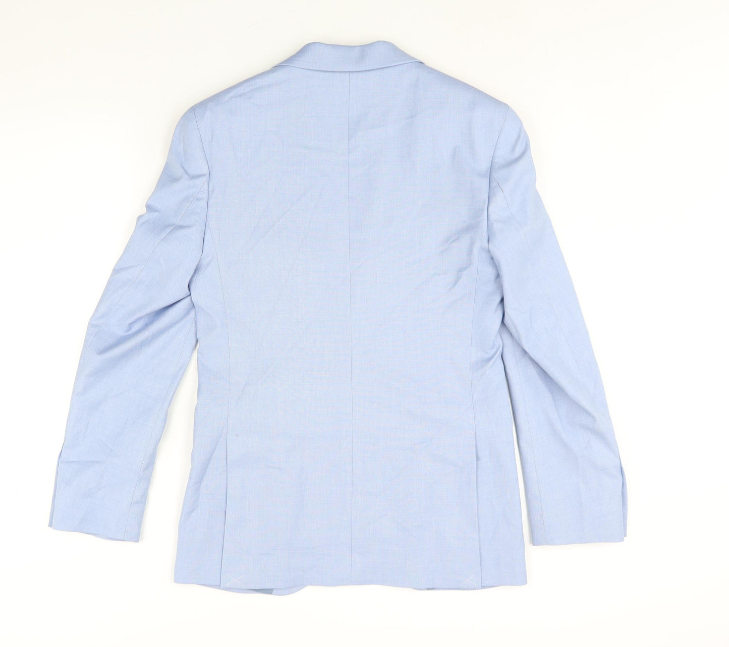 Mens UK Size 34 Marks and Spencer Regular Blue Suit Jacket
