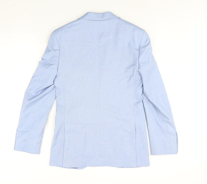 Mens UK Size 34 Marks and Spencer Regular Blue Suit Jacket