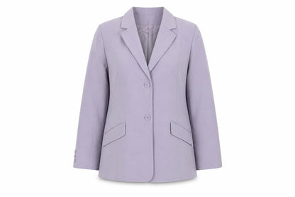 Debenhams Womens Purple Jacket Size 16 Button