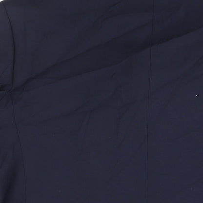 Mens UK Size 46 Marks and Spencer Regular Blue Suit Jacket