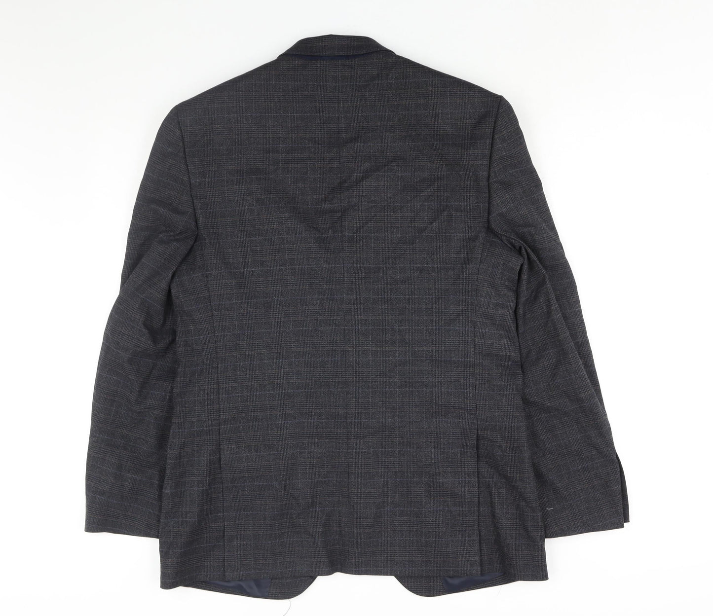 Mens UK Size 42 Marks and Spencer Regular Blue Suit Jacket
