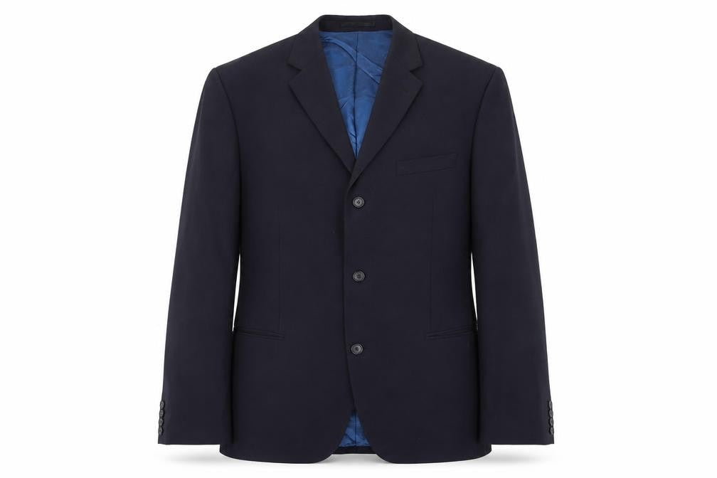 Mens UK Size 44 Lino Vierra Regular Blue Suit Jacket