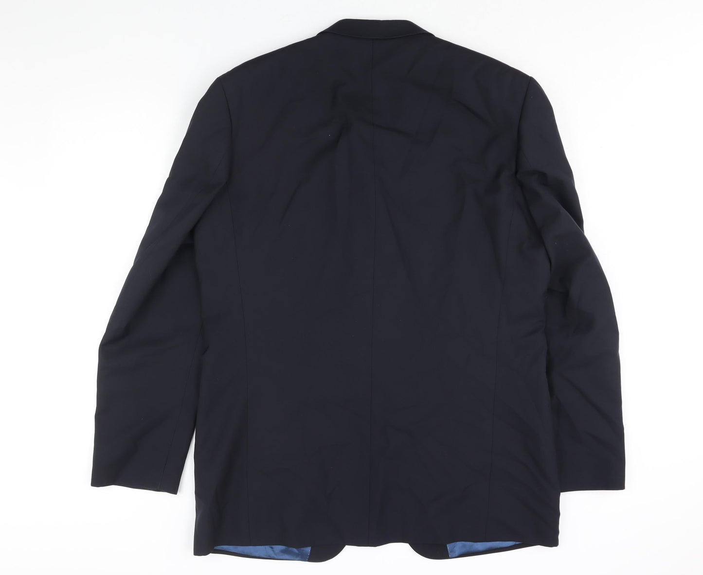 Mens UK Size 44 Lino Vierra Regular Blue Suit Jacket