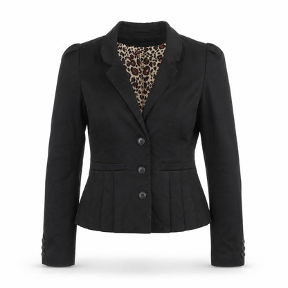 Womens UK Size 6 H&M Black Jacket
