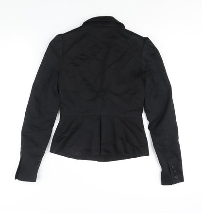 Womens UK Size 6 H&M Black Jacket