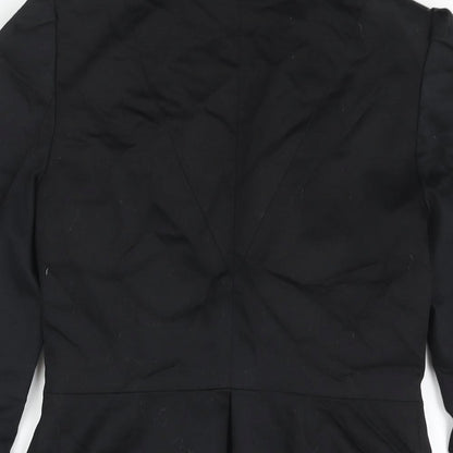 Womens UK Size 6 H&M Black Jacket