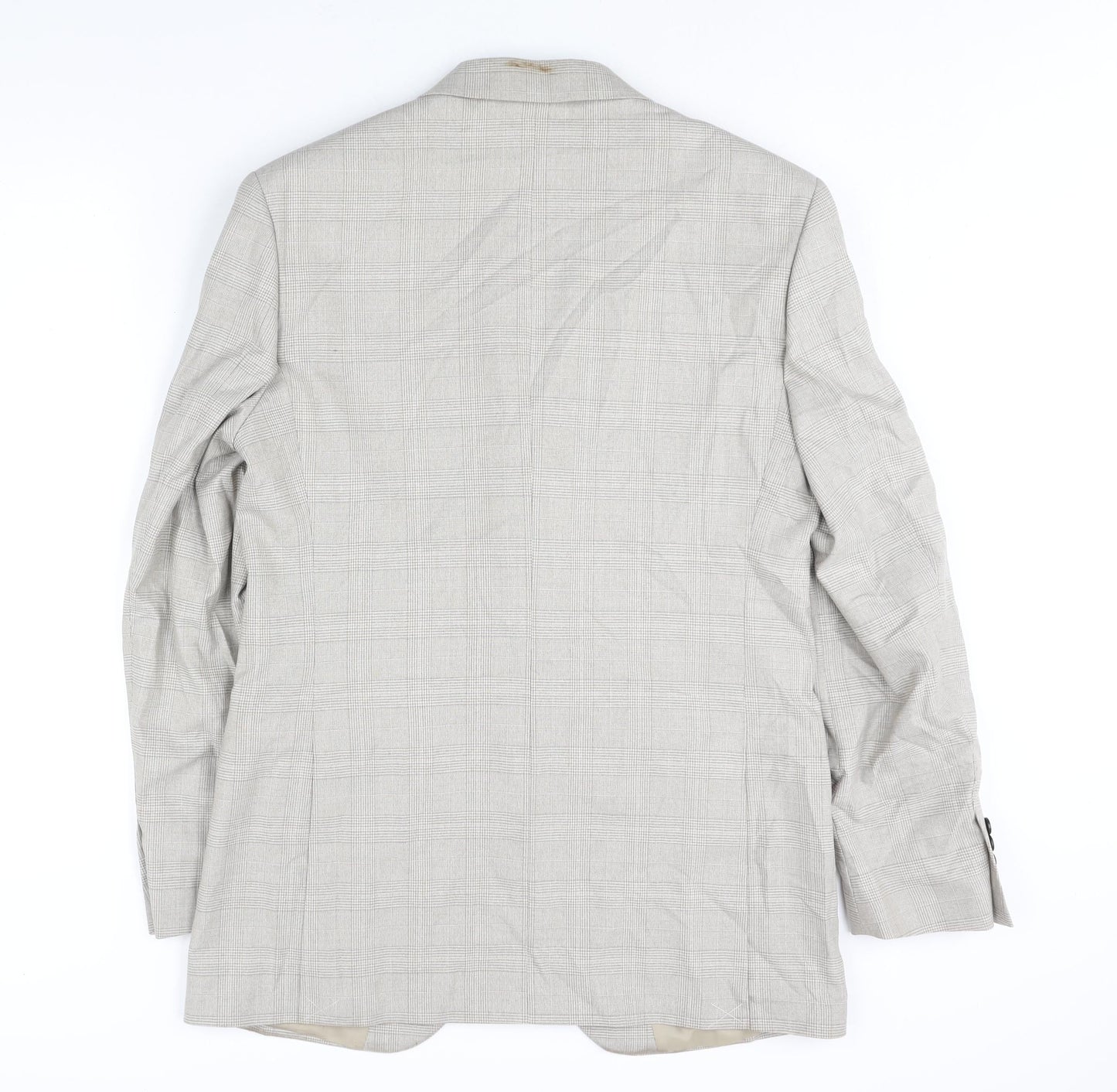 Mens UK Size 40 Marks and Spencer Regular Beige Suit Jacket