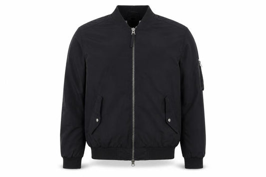 Mens UK Size M Topman Black Bomber Jacket