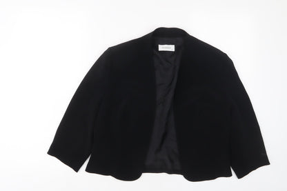 Womens UK Size 12 CONDICI Black Jacket Blazer