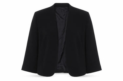 Womens UK Size 12 CONDICI Black Jacket Blazer