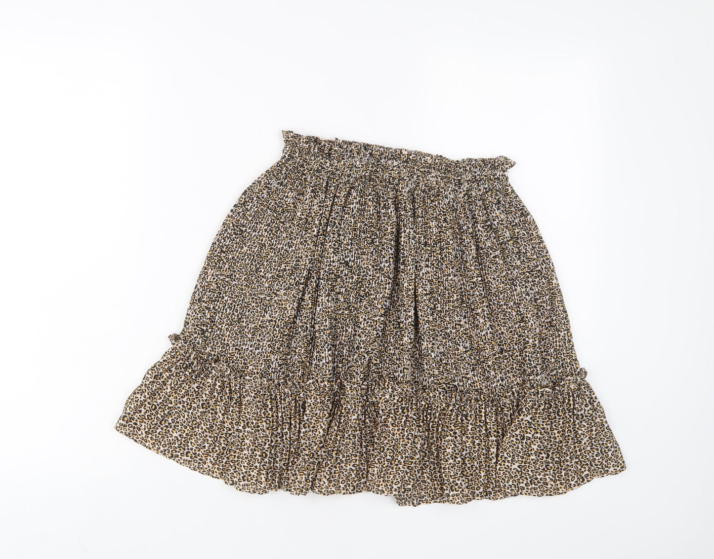 Womens UK Size 6 Topshop A-Line Chiffon Skirt
