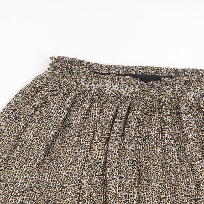 Womens UK Size 6 Topshop A-Line Chiffon Skirt