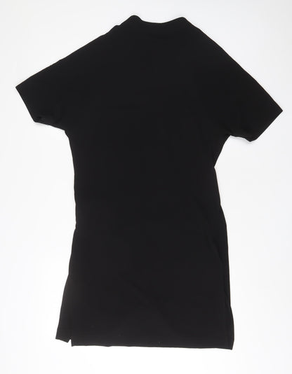Womens UK Size 8 Dorothy Perkins Black Kimono Blouse