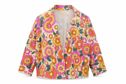 Womens UK Size 16 River Island Multicoloured Jacket
