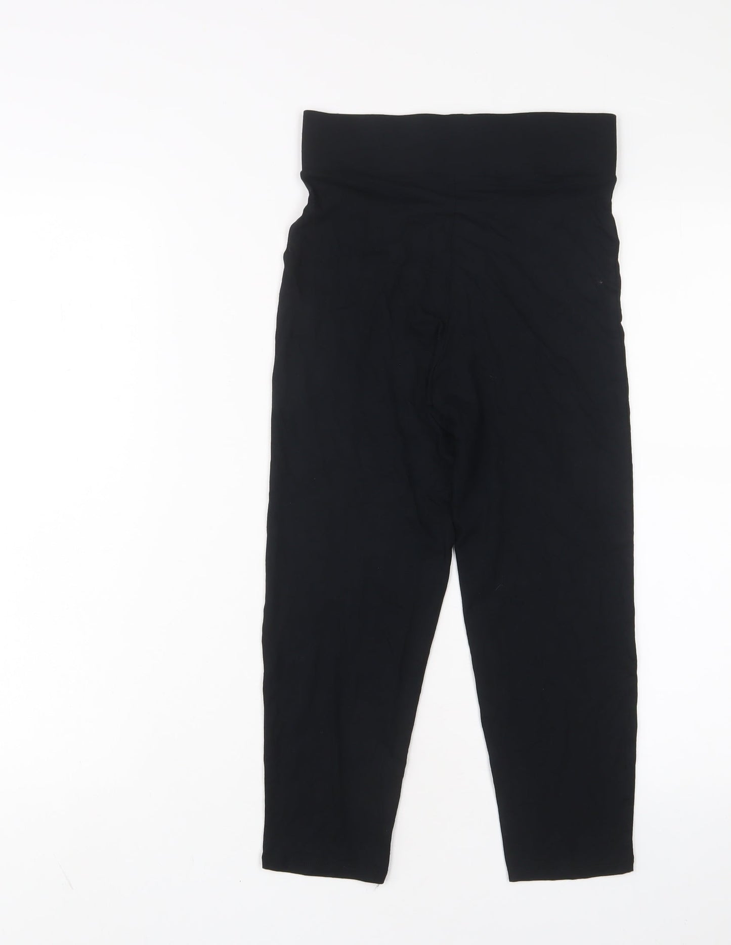 Womens UK Size 6 Marks and Spencer  Capri Black Leggings