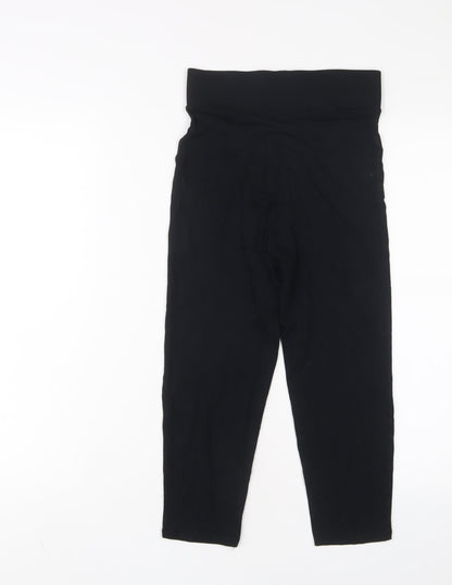 Womens UK Size 6 Marks and Spencer  Capri Black Leggings