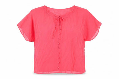 Womens UK Size 10 Monsoon Pink Basic T-Shirt
