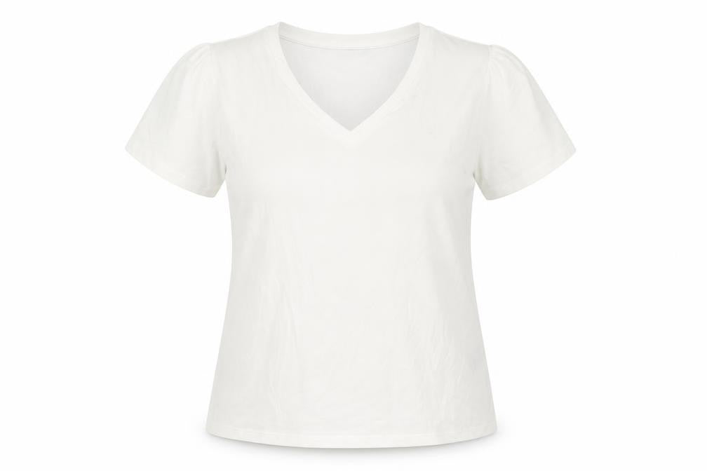 Womens UK Size 18 Marks and Spencer White Basic T-Shirt