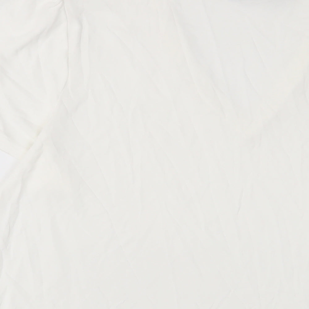 Womens UK Size 18 Marks and Spencer White Basic T-Shirt