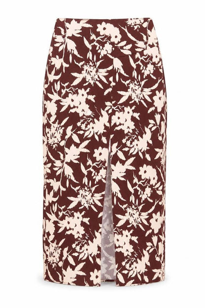 Womens UK Size S Zara A-Line Satin Skirt