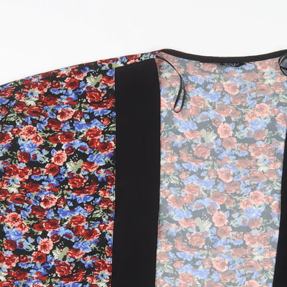 Womens UK Size 12 Select Multicoloured Kimono Blouse