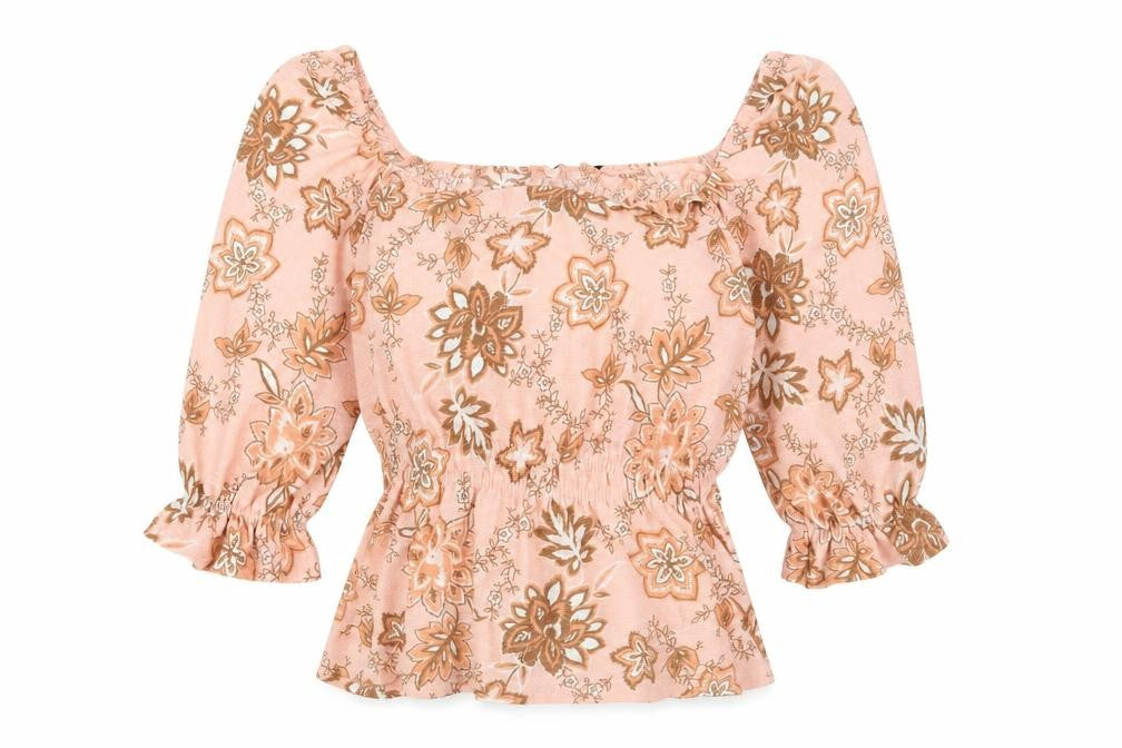 Womens UK Size 14 Dorothy Perkins Pink Basic Blouse