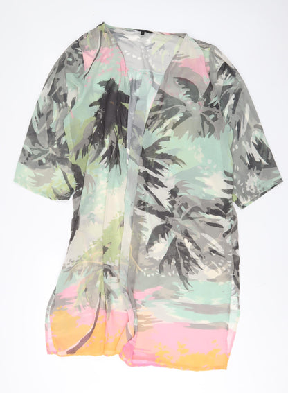 Womens UK Size 18 NEXT Multicoloured Kimono Blouse