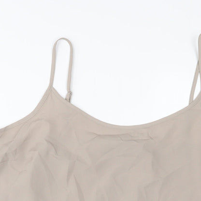 Womens UK Size 18 Marks and Spencer Brown Camisole Tank