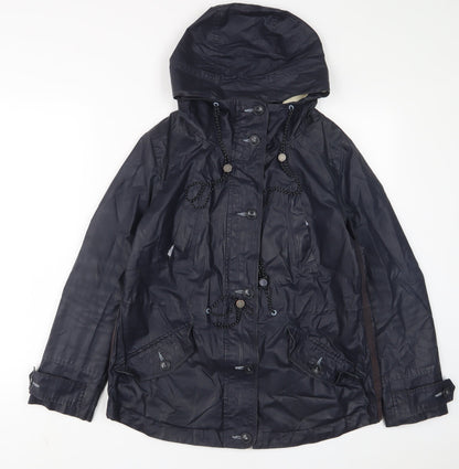 NEXT Womens Blue Jacket Size 10 Zip