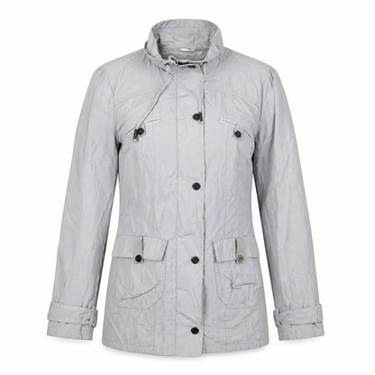 Per Una Womens Grey Jacket Size 12 Zip