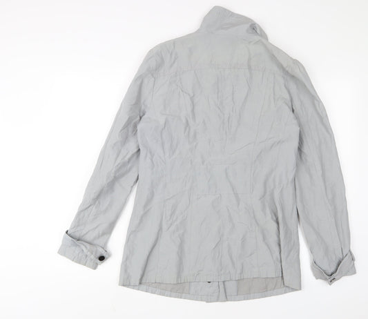 Per Una Womens Grey Jacket Size 12 Zip