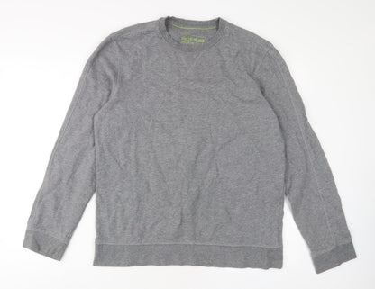 Mens UK Size M Marks and Spencer Grey Pullover Sweatshirt