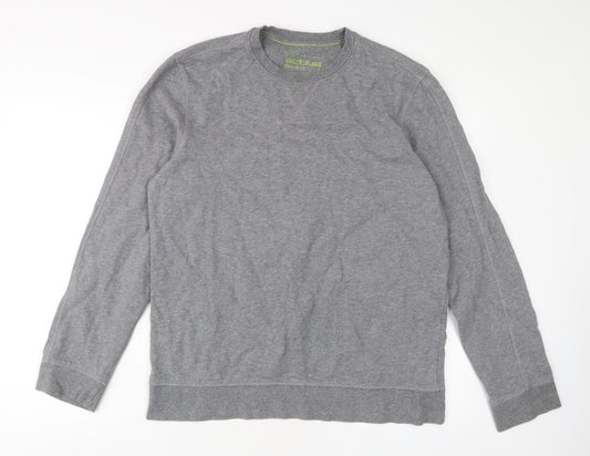 Mens UK Size M Marks and Spencer Grey Pullover Sweatshirt