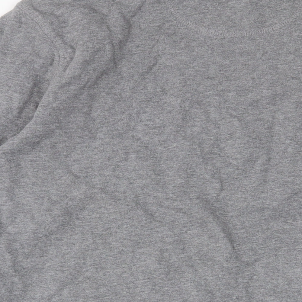 Mens UK Size M Marks and Spencer Grey Pullover Sweatshirt