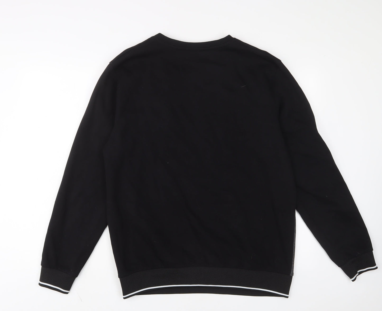 Mens UK Size XL Jameson Carter Black Pullover Sweatshirt