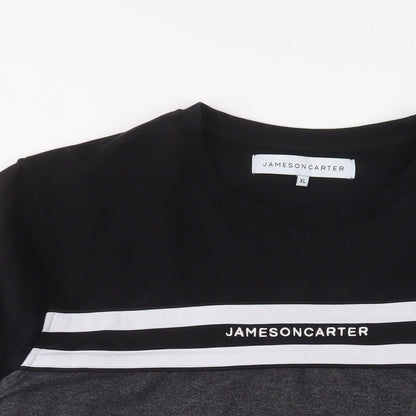 Mens UK Size XL Jameson Carter Black Pullover Sweatshirt