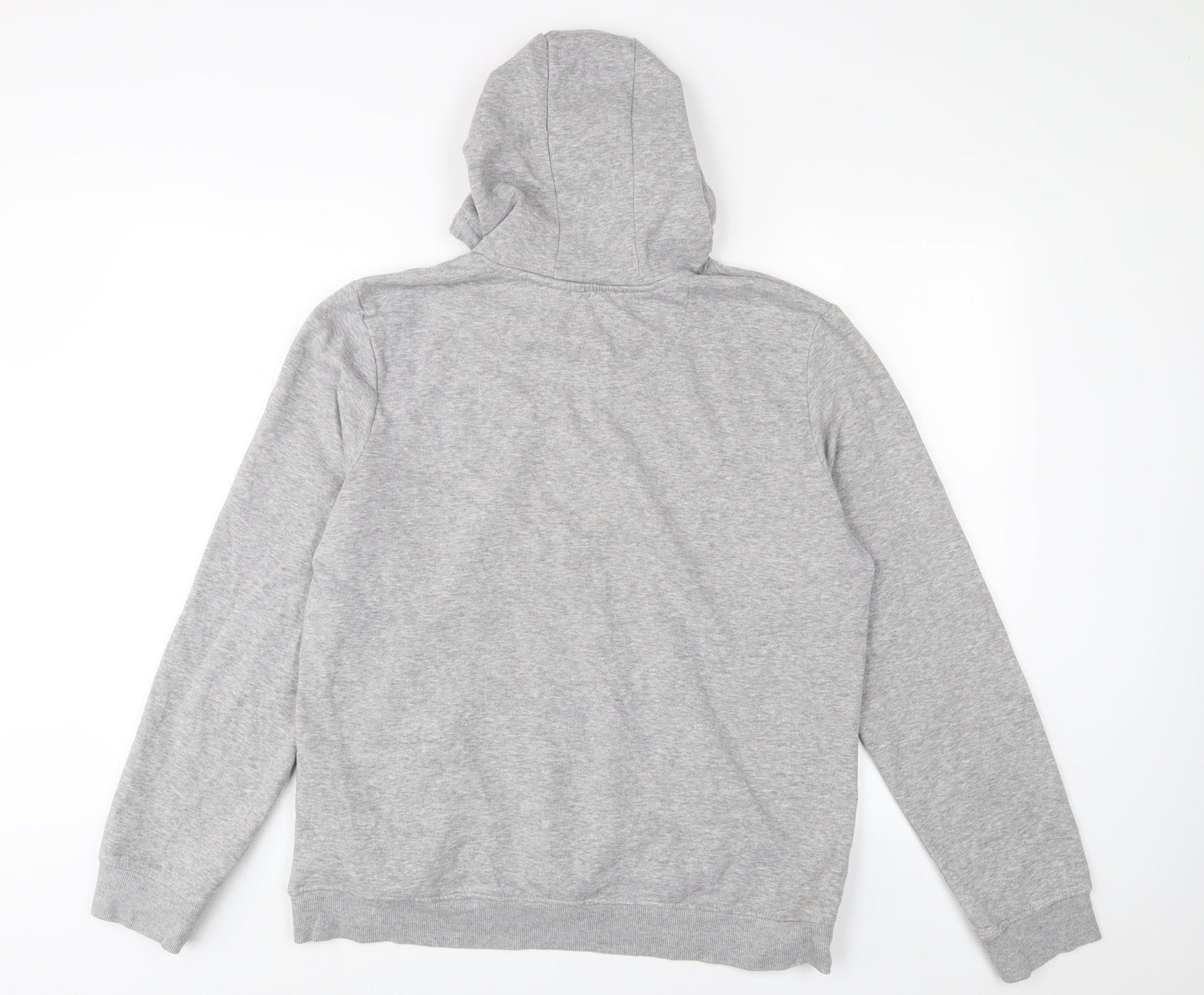 Mens UK Size L Brave Soul Grey Pullover Hoodie
