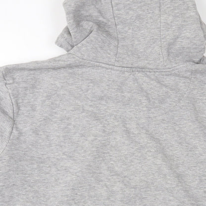 Mens UK Size L Brave Soul Grey Pullover Hoodie