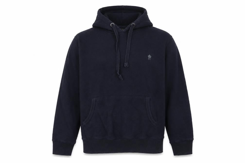 Mens UK Size L French Connection Blue Pullover Hoodie