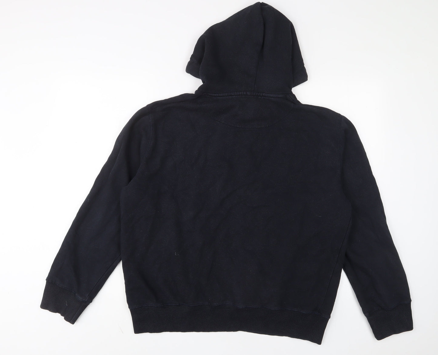 Mens UK Size L French Connection Blue Pullover Hoodie