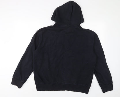 Mens UK Size L French Connection Blue Pullover Hoodie
