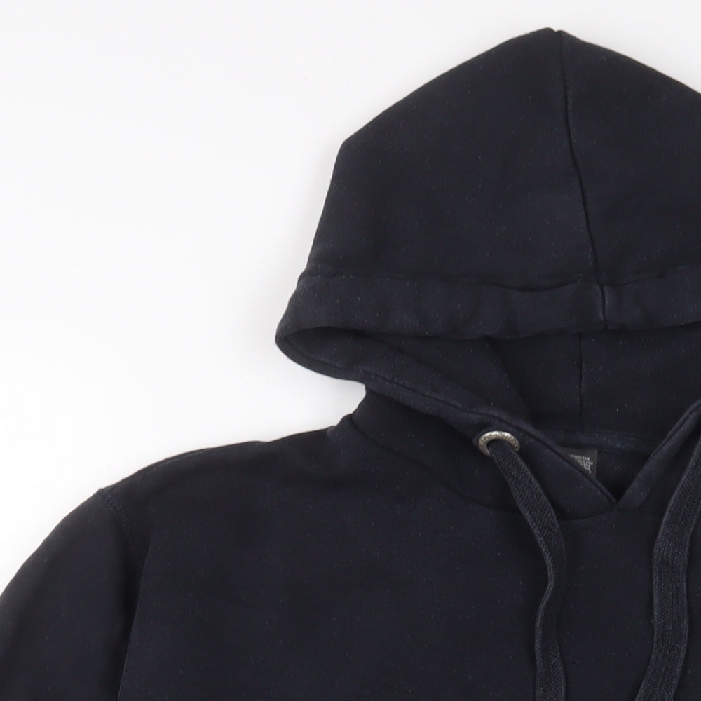 Mens UK Size L French Connection Blue Pullover Hoodie