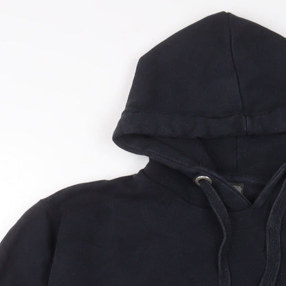Mens UK Size L French Connection Blue Pullover Hoodie