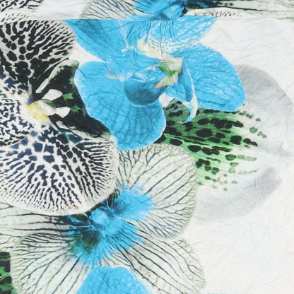 Olsen Womens Multicoloured Floral Viscose Basic T-Shirt Size 12 V-Neck